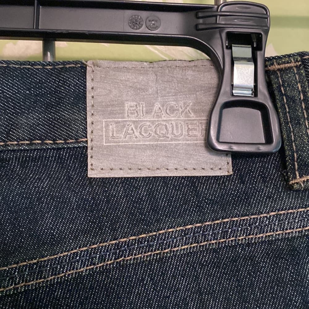 Black Lacquer dark denim jeans - Thumbnail 2