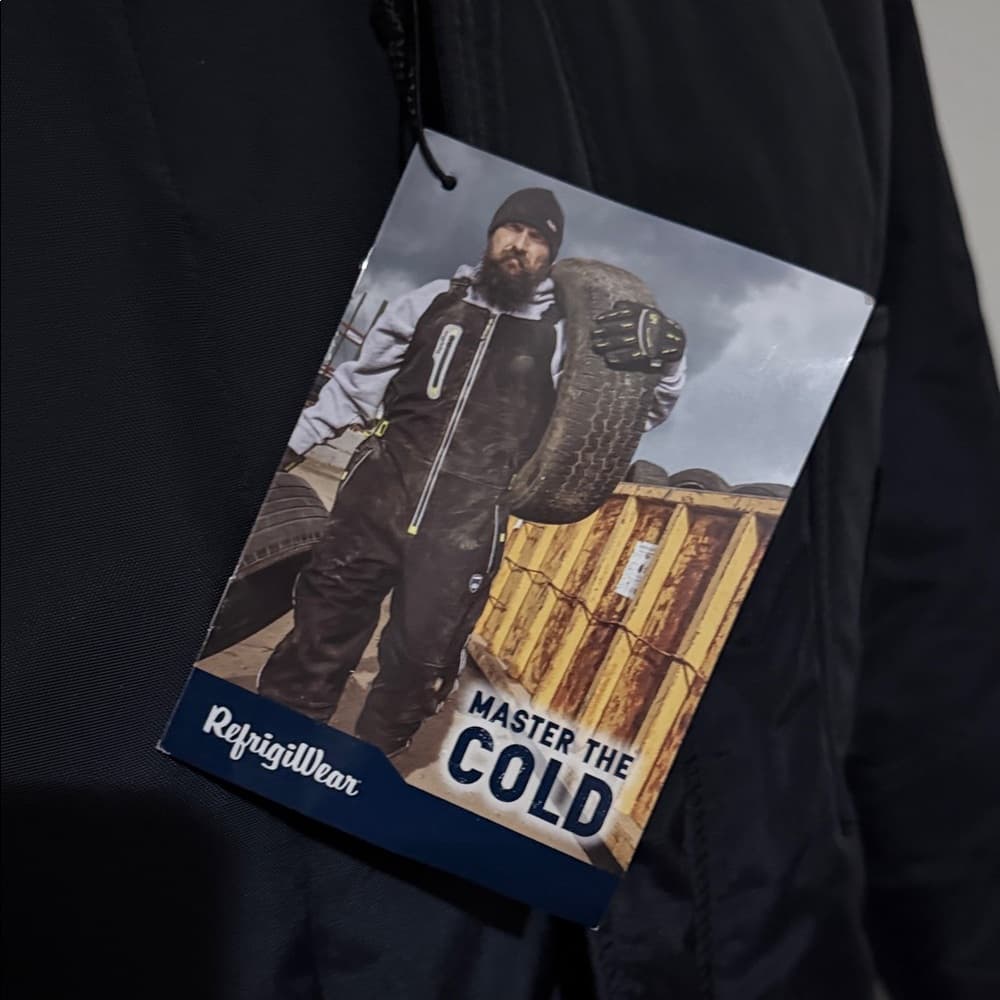 NWT - Refrigiwear Iron-Tuff® Polar Jacket With Faux Fur Collar - Thumbnail 5