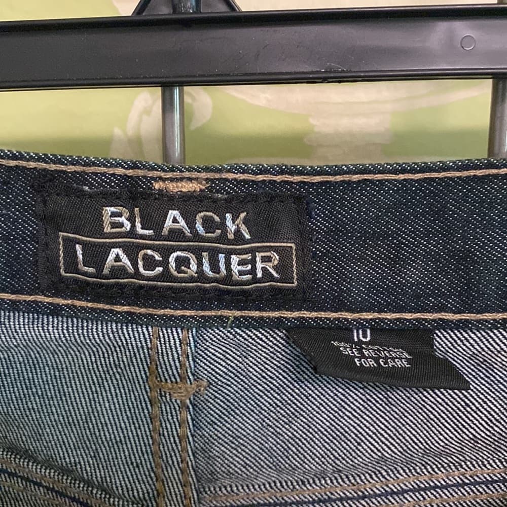 Black Lacquer dark denim jeans - Thumbnail 3