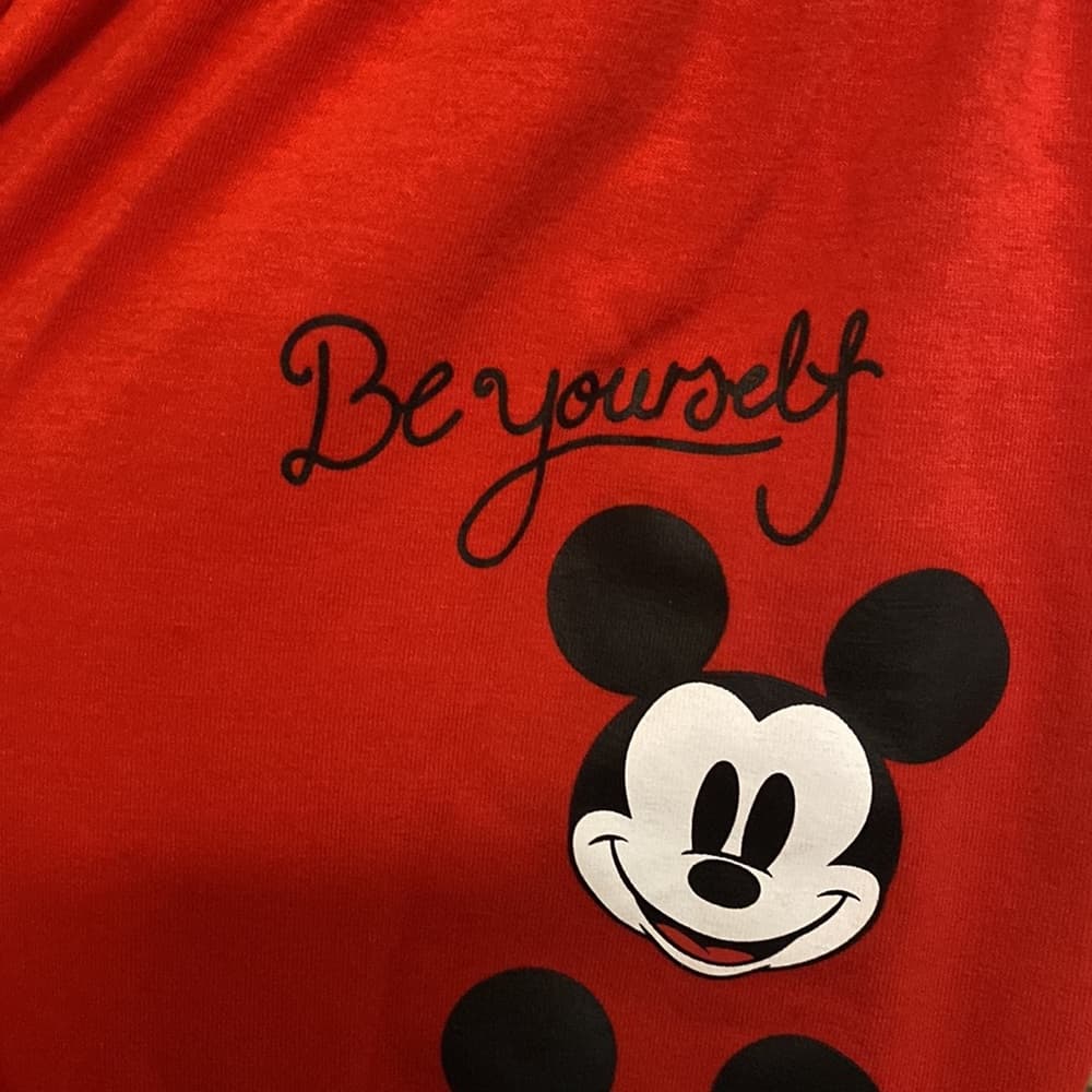 Red Disney Mickey Mouse joggers - Thumbnail 2