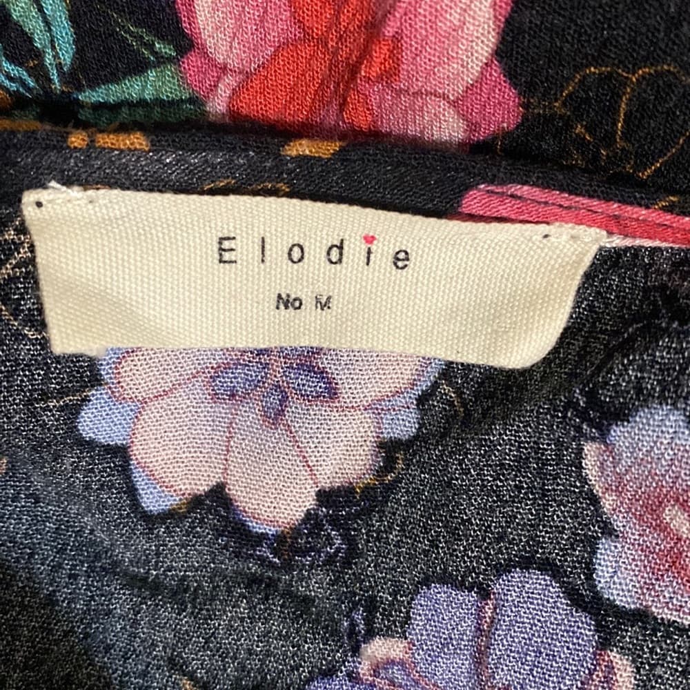 Elodie Front Wrap Blouse - Thumbnail 2