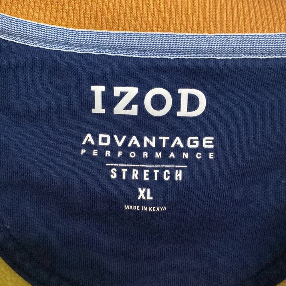 Classic Izod XL Sweatshirt in Warm Amber Tone - Thumbnail 2