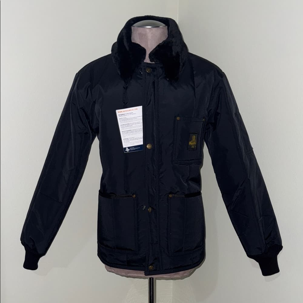 NWT - Refrigiwear Iron-Tuff® Polar Jacket With Faux Fur Collar