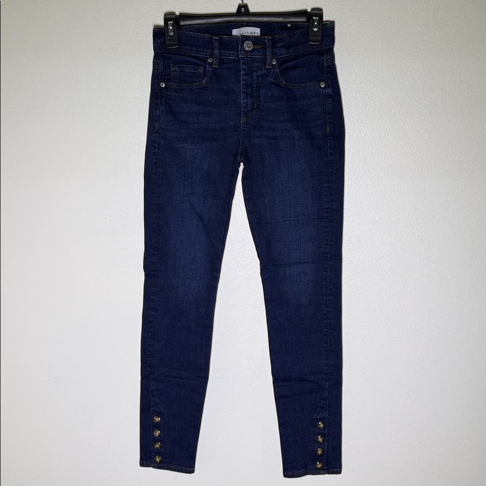 The Loft jeans with button accents on ankle - Thumbnail 5