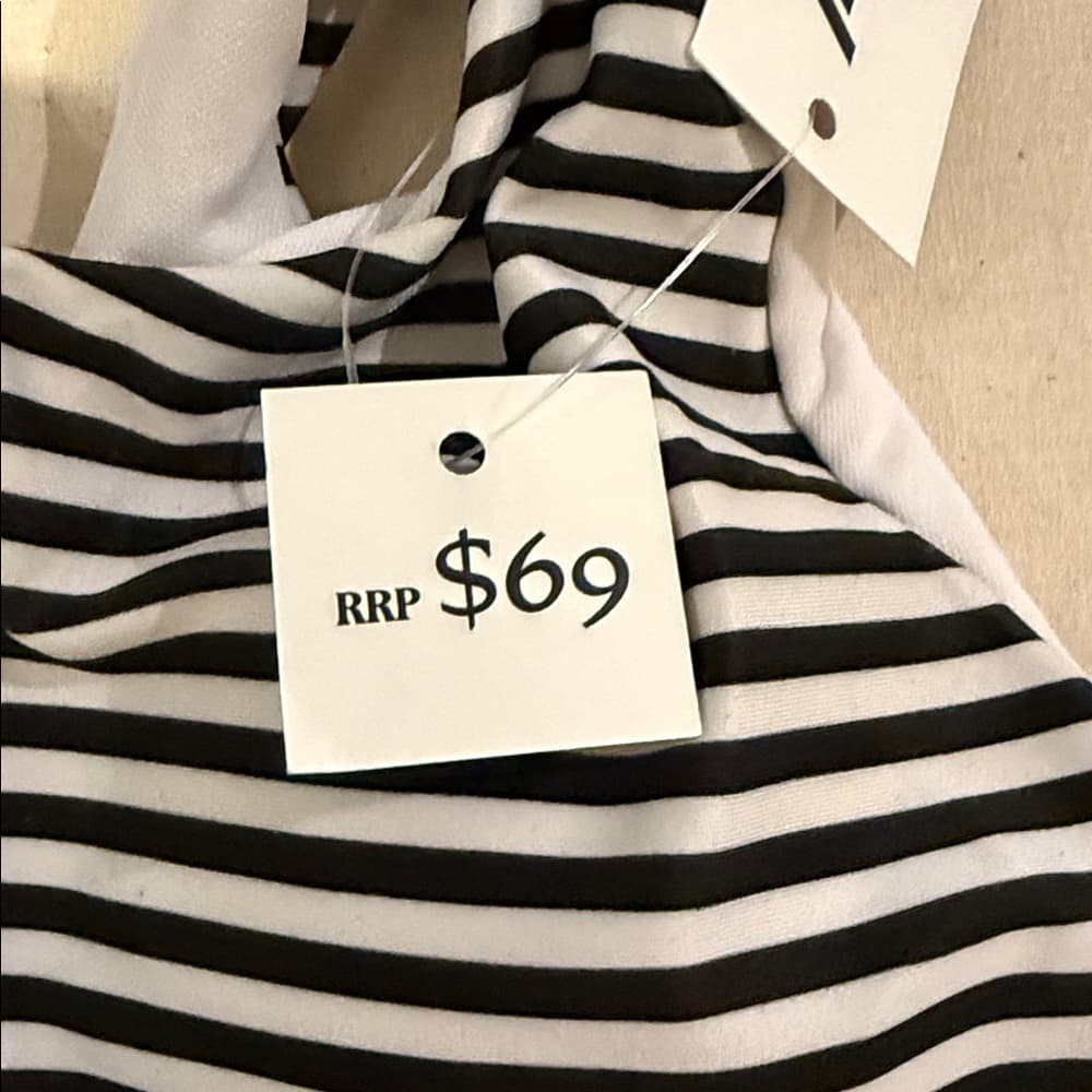 NWT American Apparel Striped Crop Top - Size S - Thumbnail 6