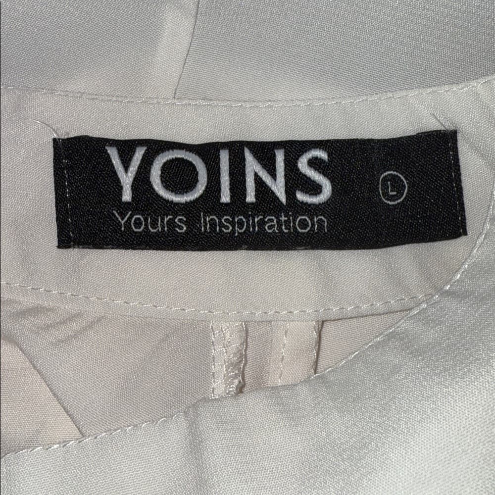 YOINS Halter-Style Wrap Blouse - Size Large - Thumbnail 7