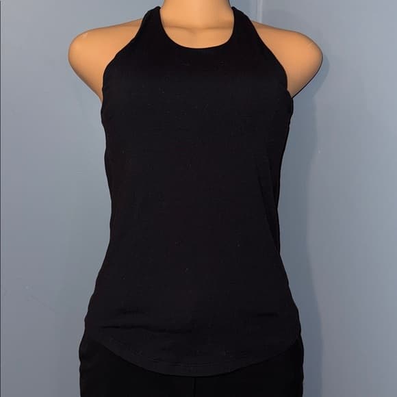 Lululemon Black Cross Back Tank Top - Size Small - Thumbnail 5