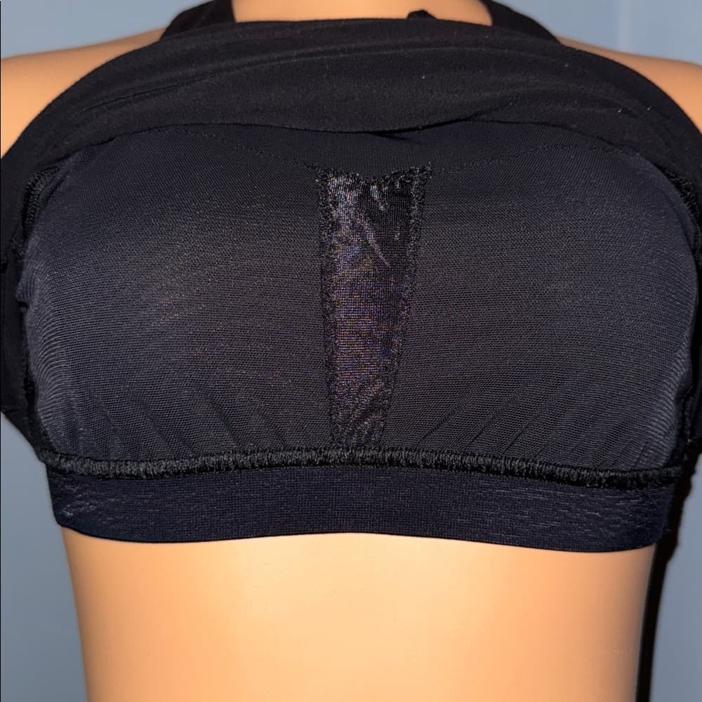 Lululemon Black Cross Back Tank Top - Size Small - Thumbnail 3