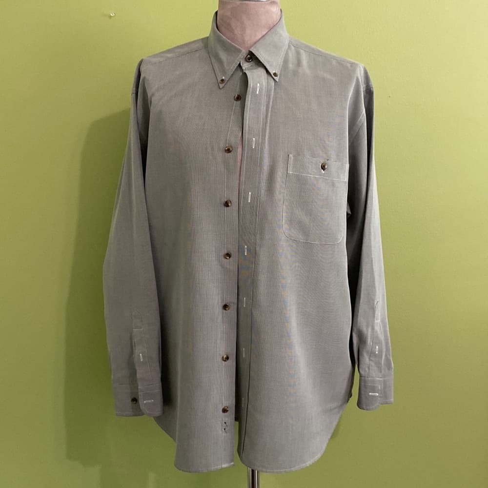 Men’s long sleeve button down shirt - Thumbnail 3