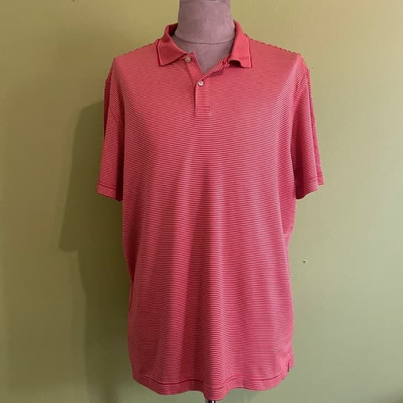 Red striped polo shirt - Thumbnail 4