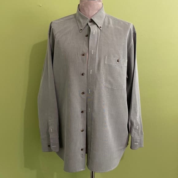 Men’s long sleeve button down shirt - Thumbnail 4
