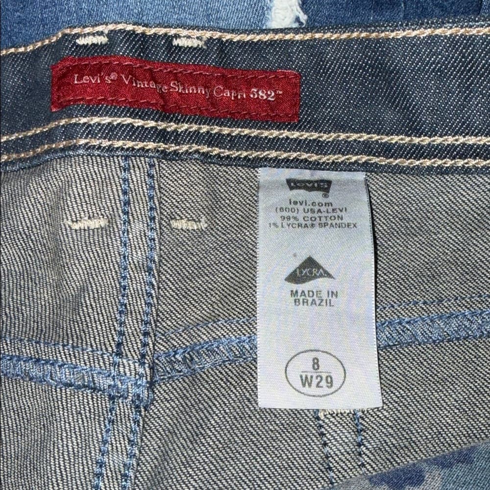 Levi’s Jean Vintage Skinny Capri pants - Thumbnail 9