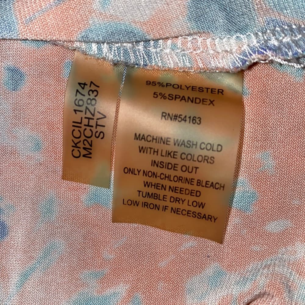 Calvin Klein Draped Sleeveless Top – Size M - Thumbnail 3