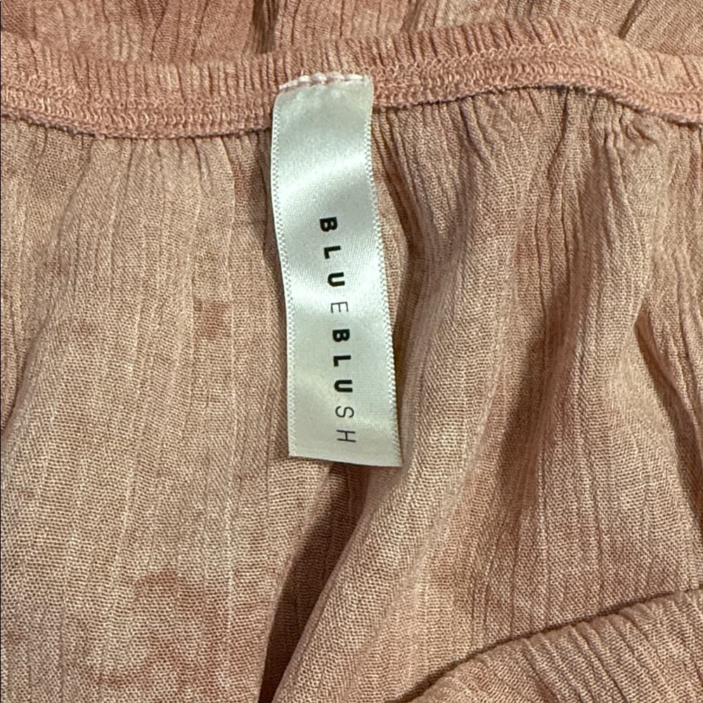 Blue Blush Mauve Romper - Size Large - Thumbnail 4