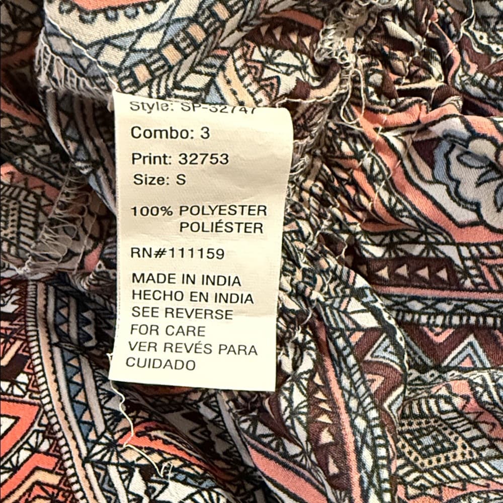 Trendy Special One Boho Romper – Size Small - Thumbnail 6