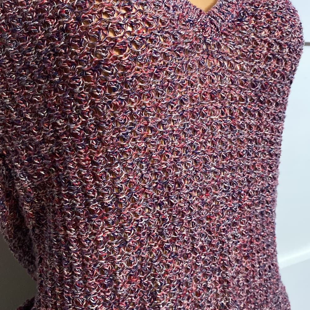 Wallace Knit V-Neck Sleeveless Sweater - Size Small - Thumbnail 2