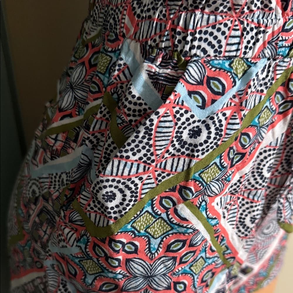 BeBop Patterned Halter Romper - Size XS - Thumbnail 3