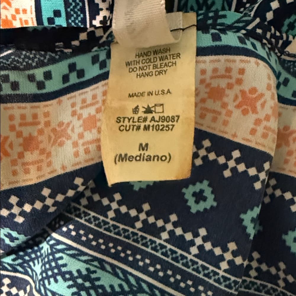 Tribal Print Sleeveless Romper - Thumbnail 4