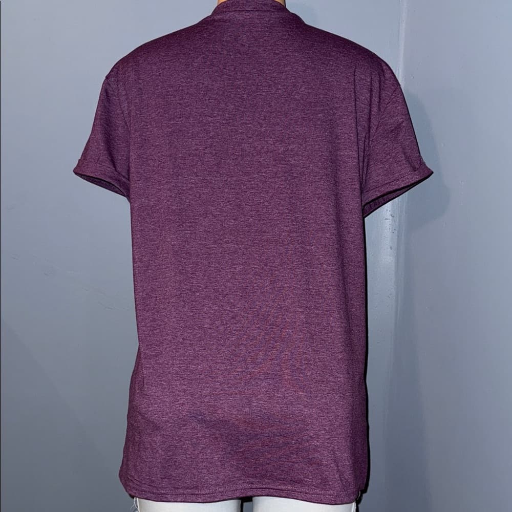 Purple Graphic Tee - Fall Sweet Fall - Size Large - Thumbnail 3