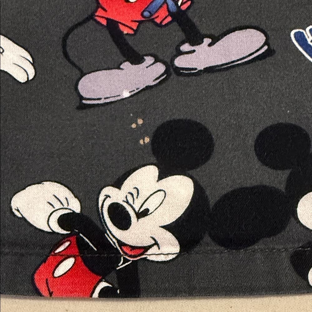 Disney Mickey Mouse Scrub Top - Size XL - Thumbnail 7