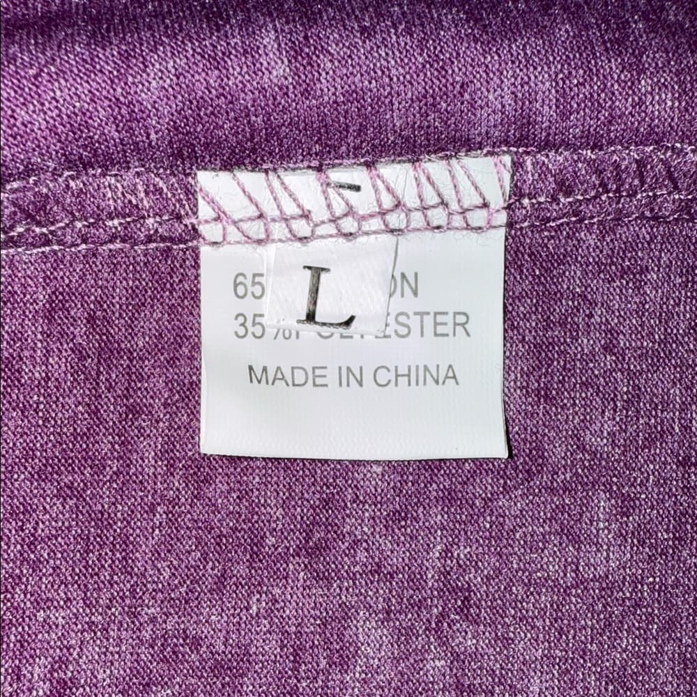 Purple Graphic Tee - Fall Sweet Fall - Size Large - Thumbnail 4