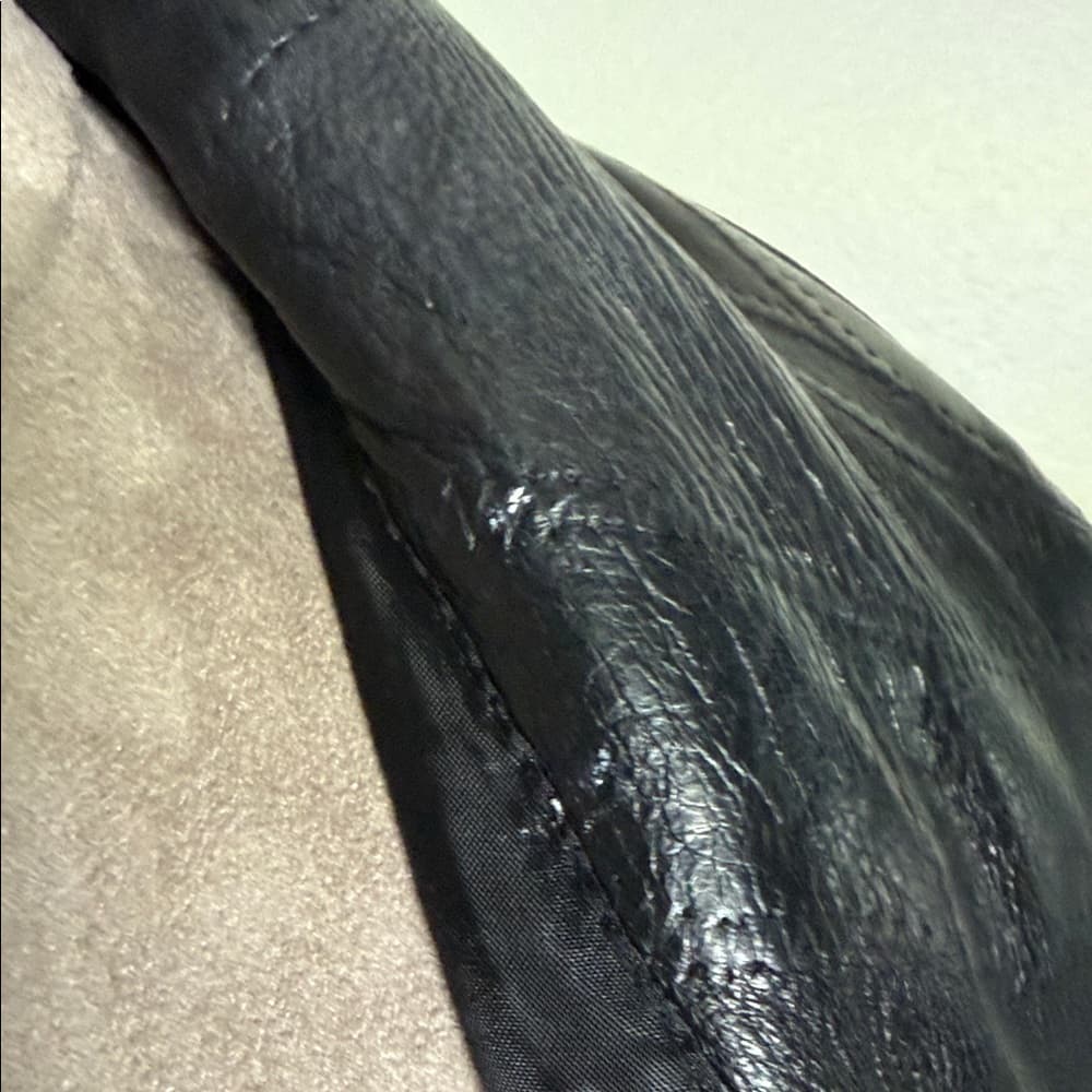 Black Leather Jacket - Thumbnail 6