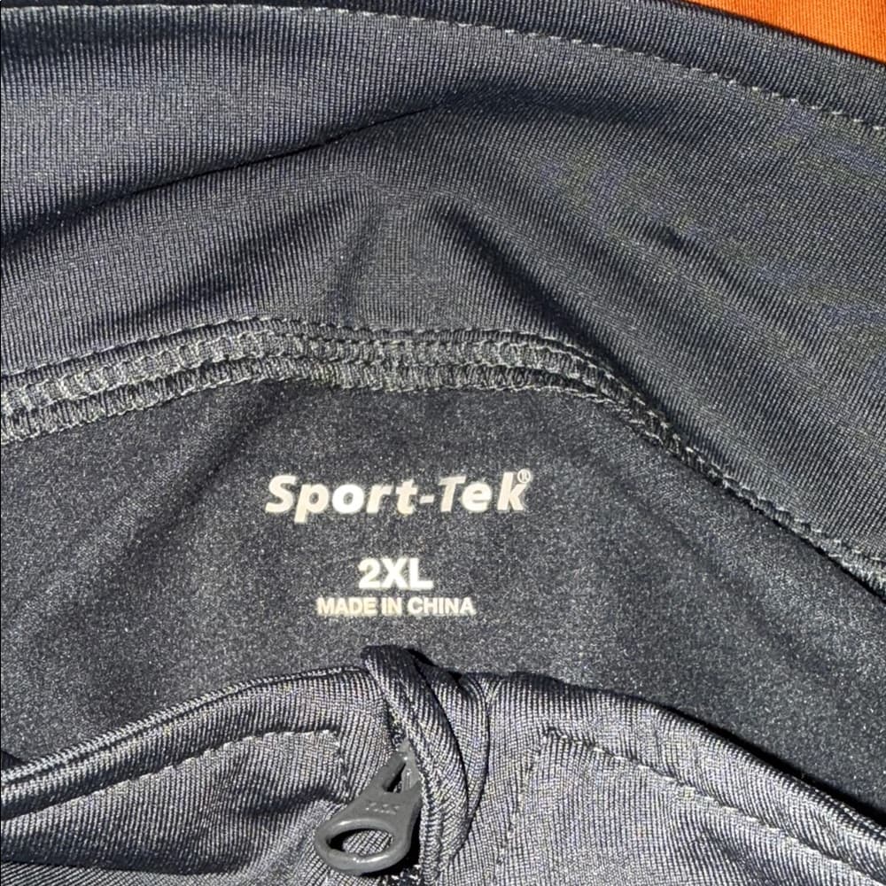 Sport-Tek Men's Gray Quarter-Zip Shirt - Thumbnail 2