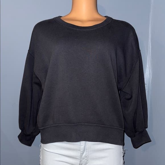 Abercrombie & Fitch Charcoal Pullover - Thumbnail 7
