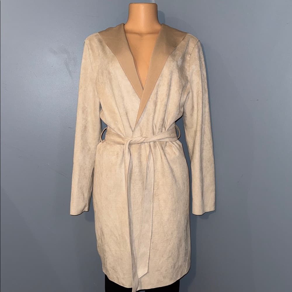 Forever 21 Longline Duster Coat - Size Medium - Thumbnail 6
