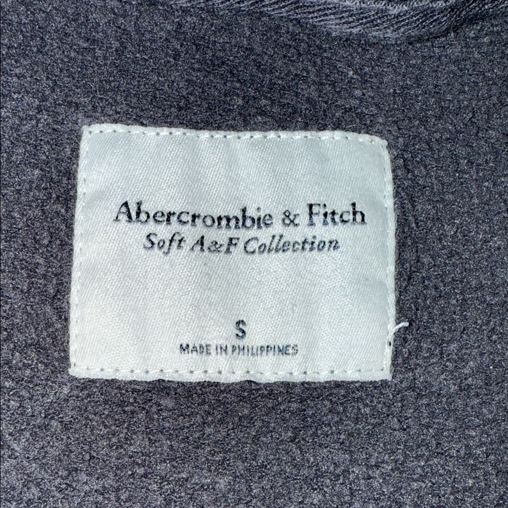 Abercrombie & Fitch Charcoal Pullover - Thumbnail 4