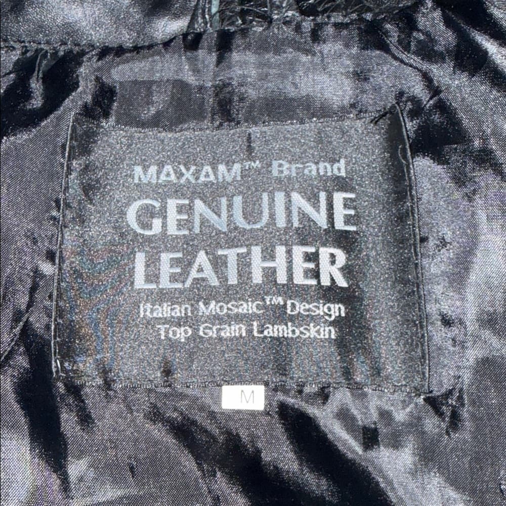 Black Leather Jacket - Thumbnail 11