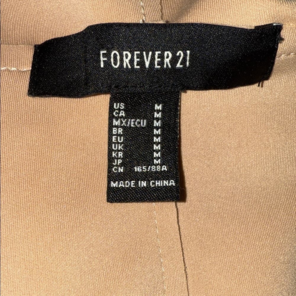Forever 21 Longline Duster Coat - Size Medium - Thumbnail 4
