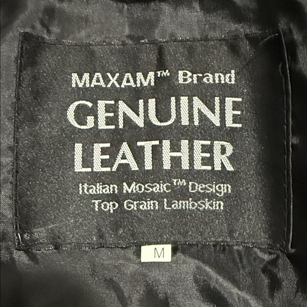 Black Leather Jacket - Thumbnail 12