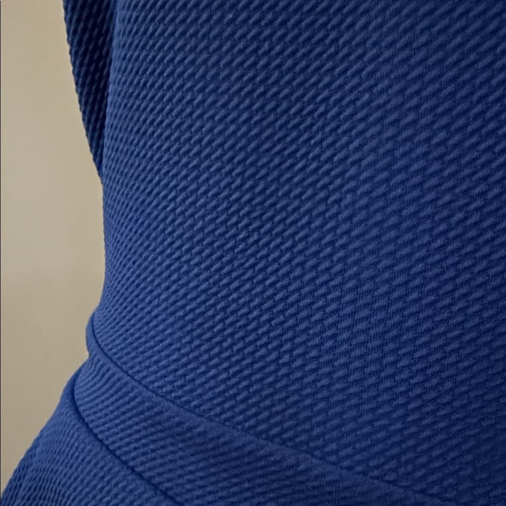 Stylish Halter-Neck Royal Blue Romper - Size Medium - Thumbnail 4