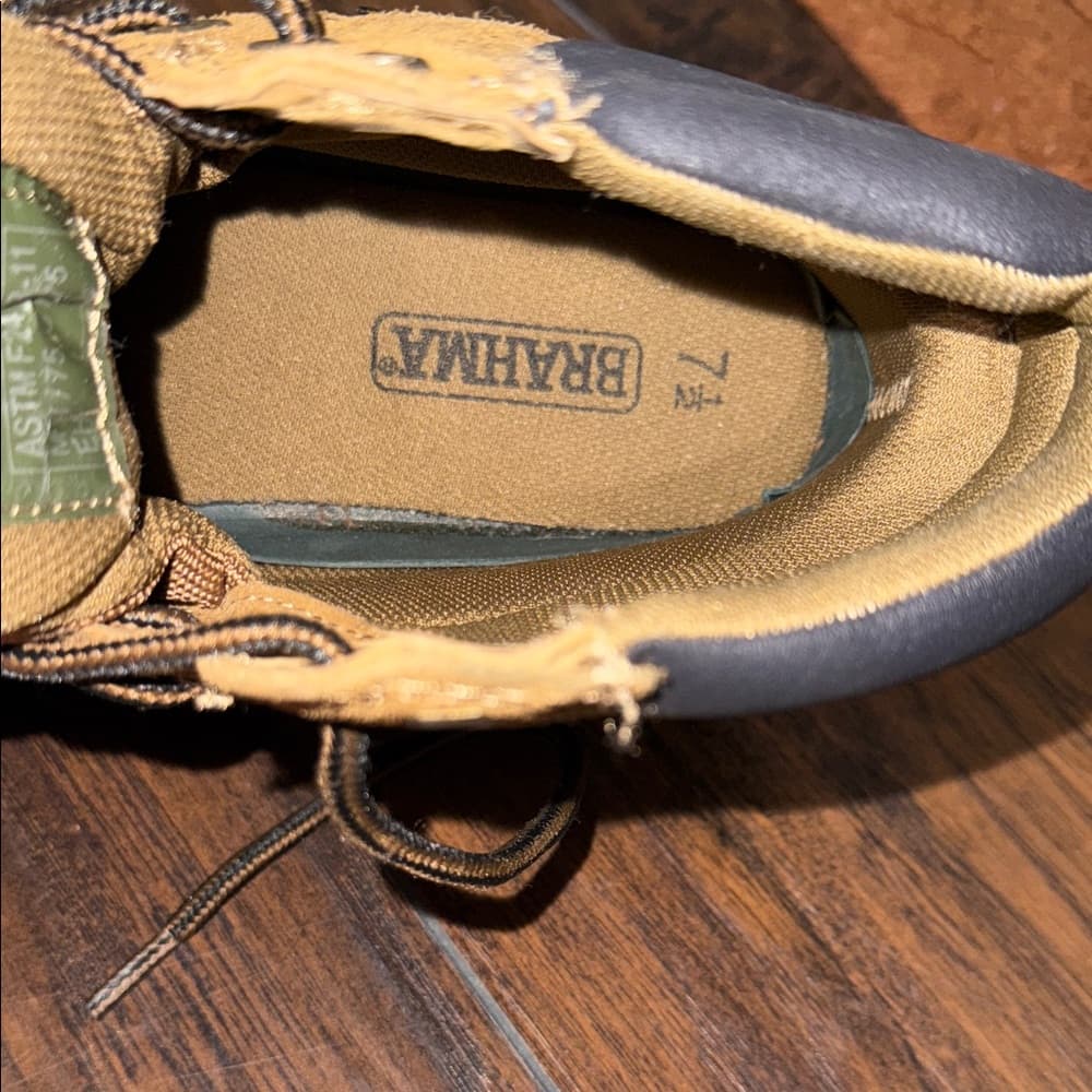 Men's Brahma Waterproof Steel Toe Suede Brown Boots - Thumbnail 5