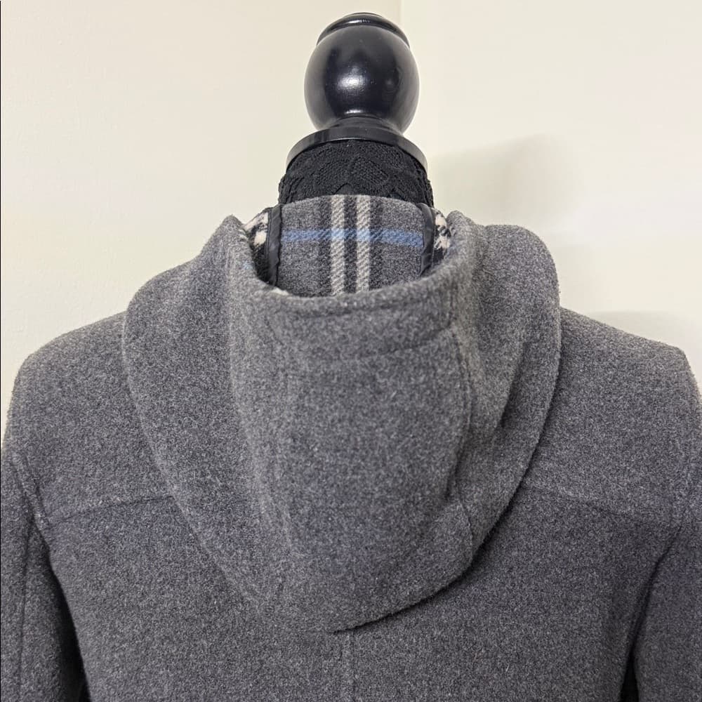 Giacca Gray Hooded Coat - Thumbnail 5