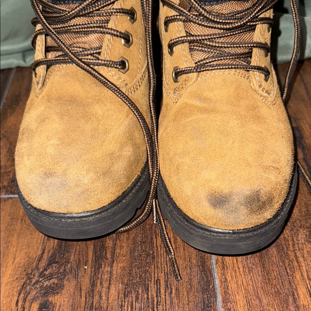 Men's Brahma Waterproof Steel Toe Suede Brown Boots - Thumbnail 2