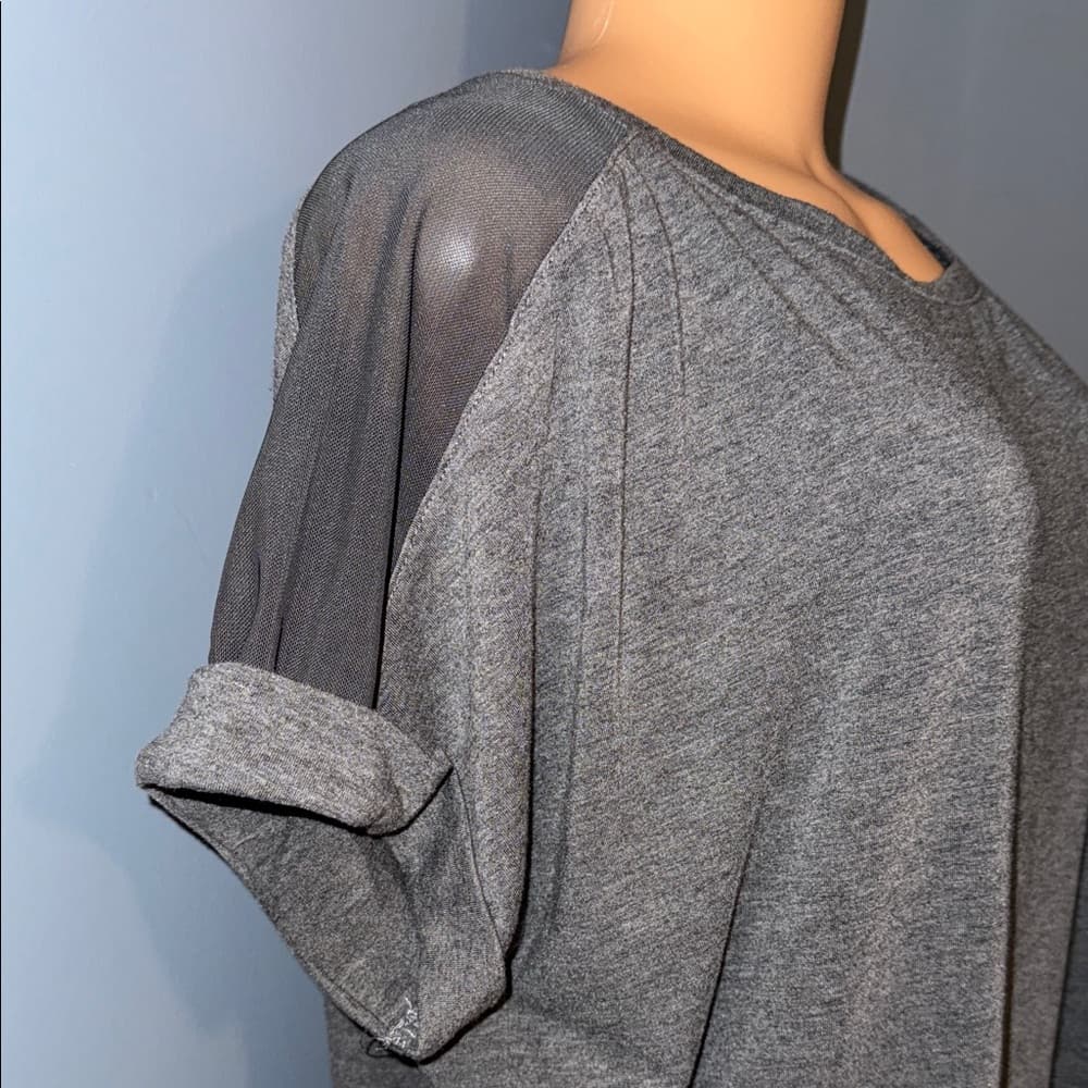 Avia Charcoal and Black Short Sleeve Tee - Thumbnail 2