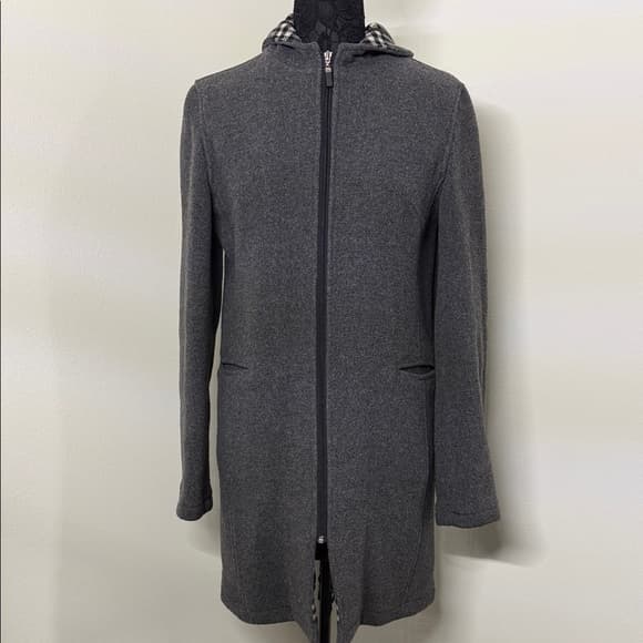 Giacca Gray Hooded Coat - Thumbnail 12
