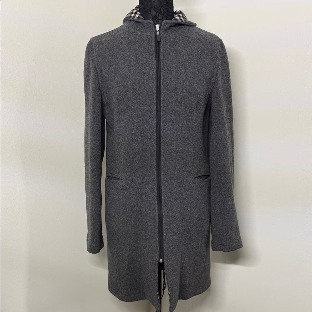 Giacca Gray Hooded Coat