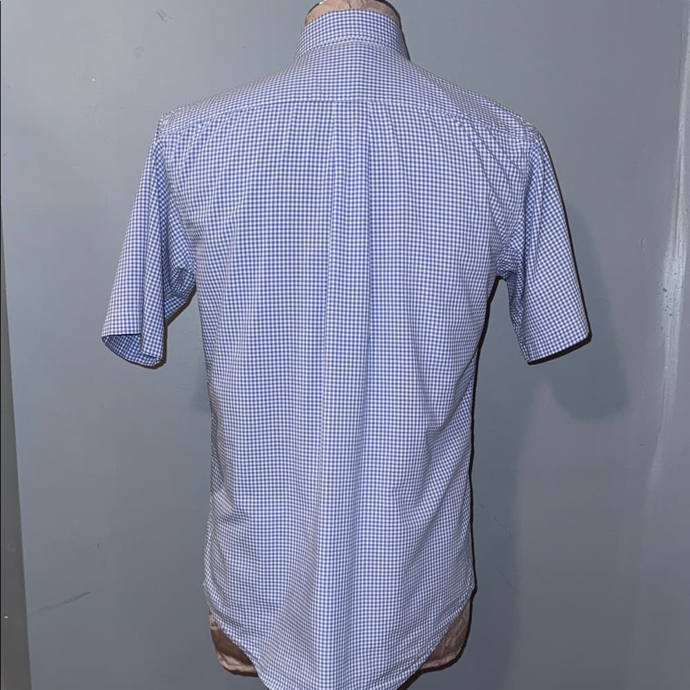 Polo by Ralph Lauren Light Blue Gingham Button Down Shirt - Size XL (20) - Thumbnail 2