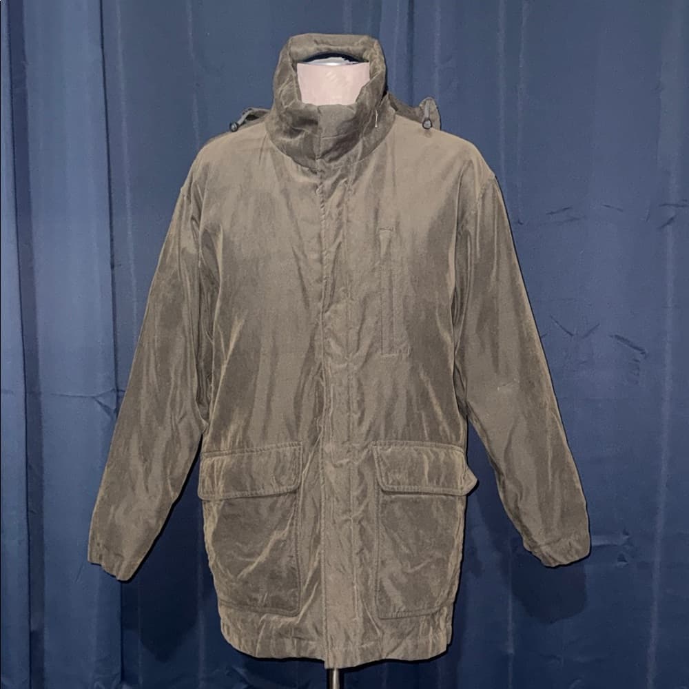 Men’s Brown Perry Ellis Portfolio Jacket