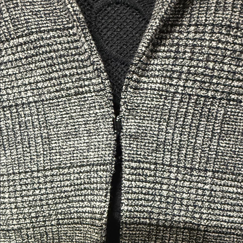 H&M Classic Black and Gray Blazer - Thumbnail 6