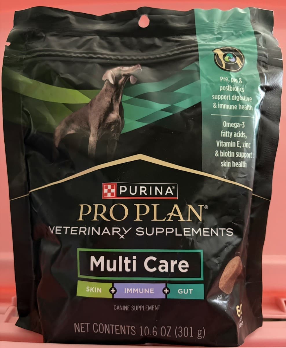 Purina Pro Plan Veterinary Supplements Multi Care Canine Supplement  60 Ct Pouch - Thumbnail 7
