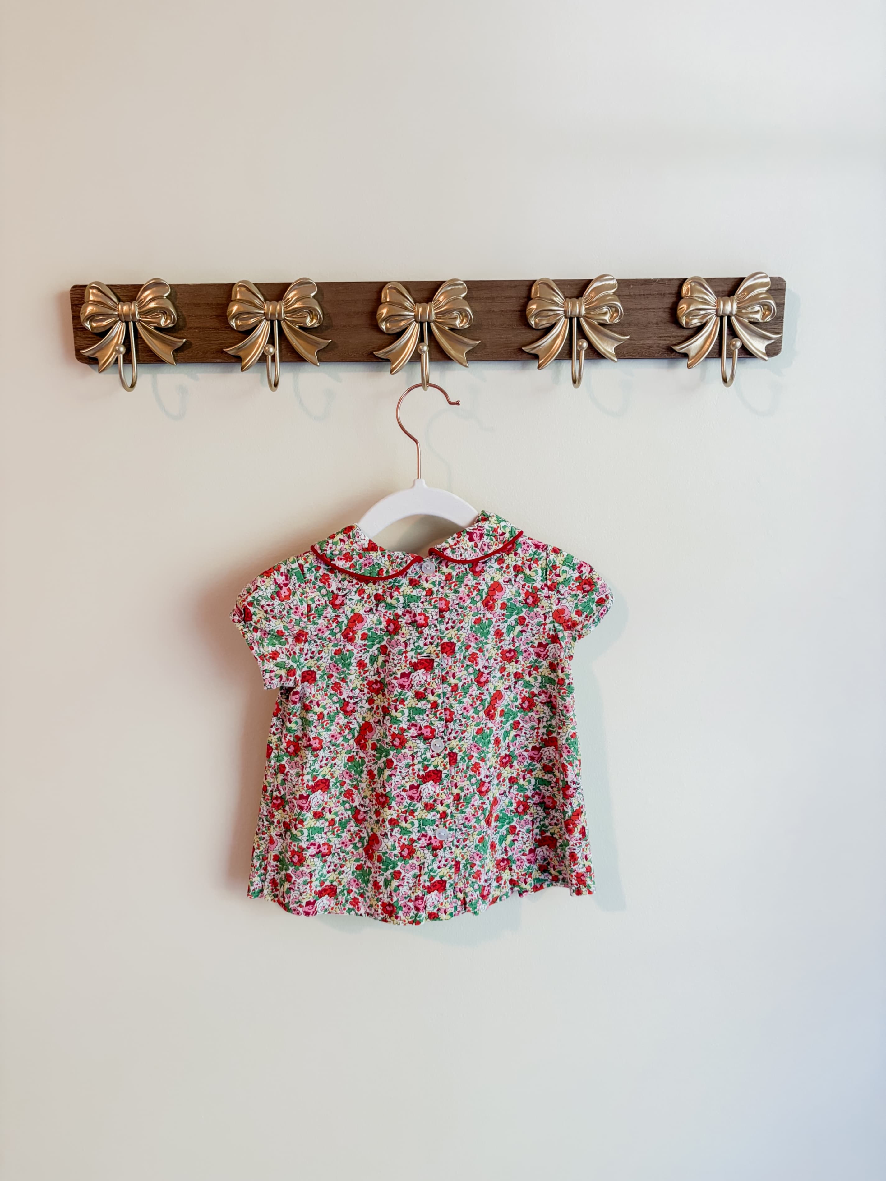 Bella Bliss size 9 months floral pleated dress - Thumbnail 2