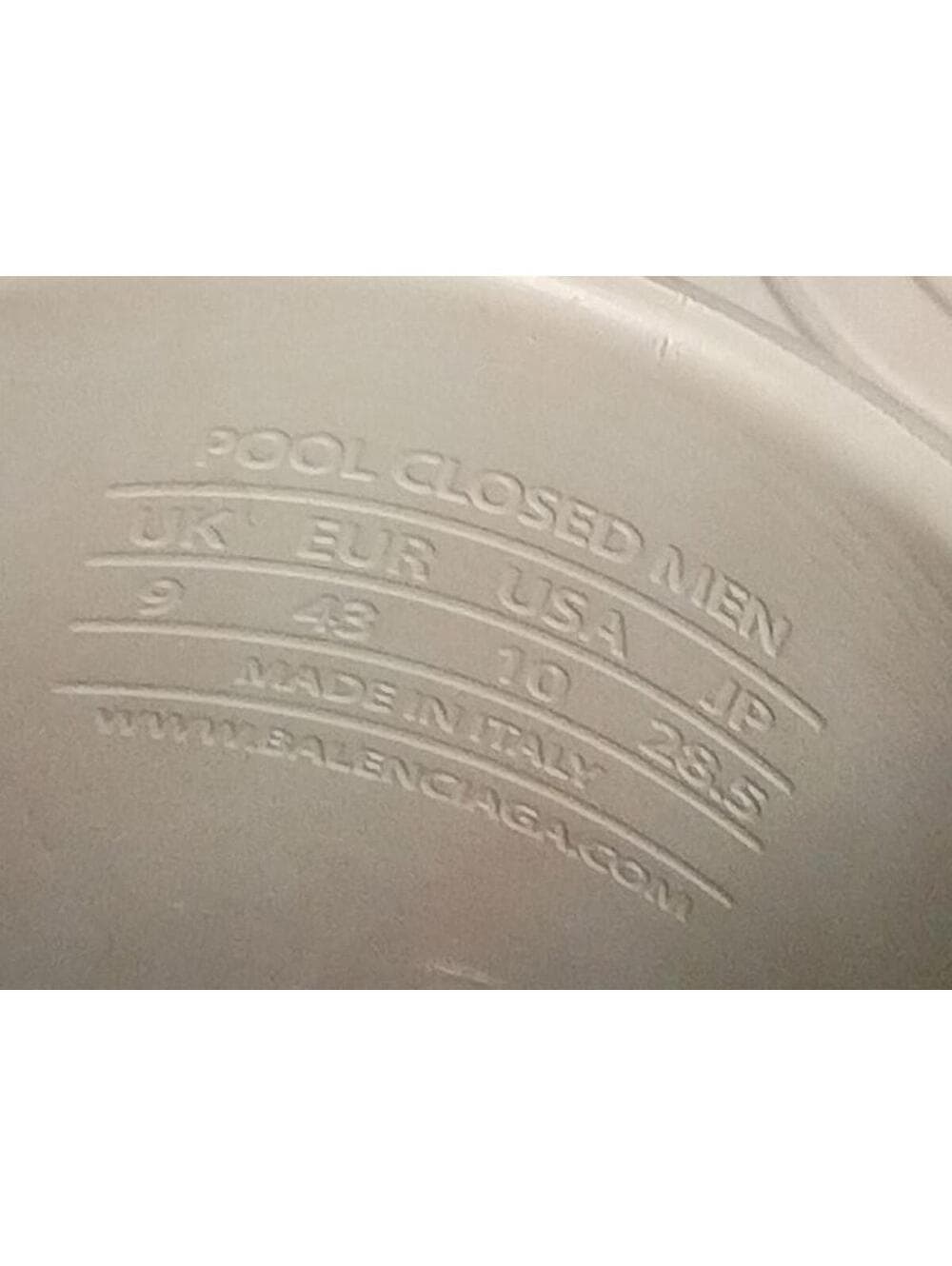Balenciaga Beige Slip-On Clogs - Thumbnail 4