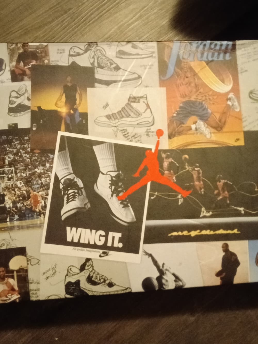 Nike Black and White Men's Sneakers Box — Retro Air Jordan Style - Thumbnail 5