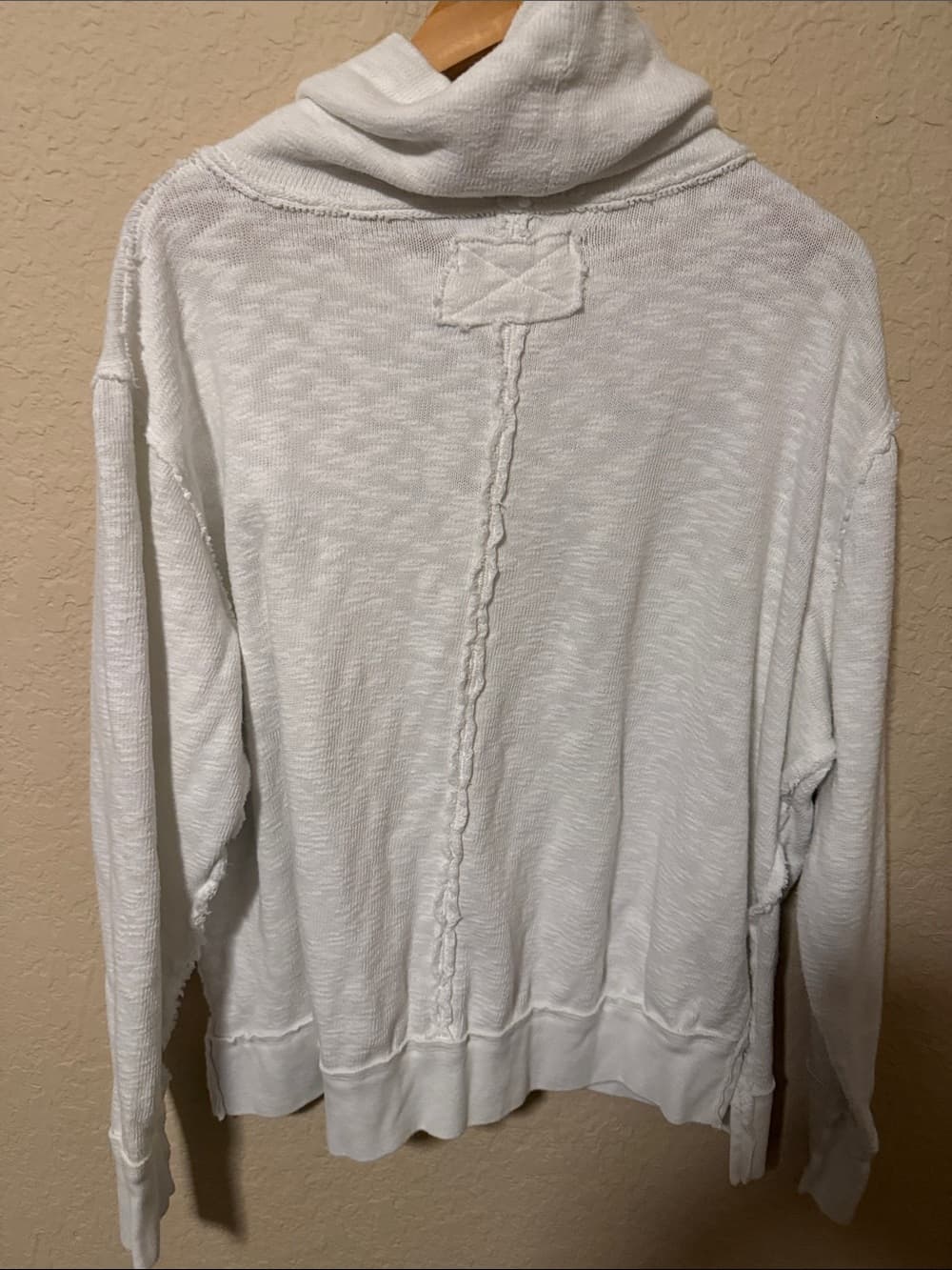 We The Free Cream Cowl Neck Pullover Sweater - Thumbnail 2