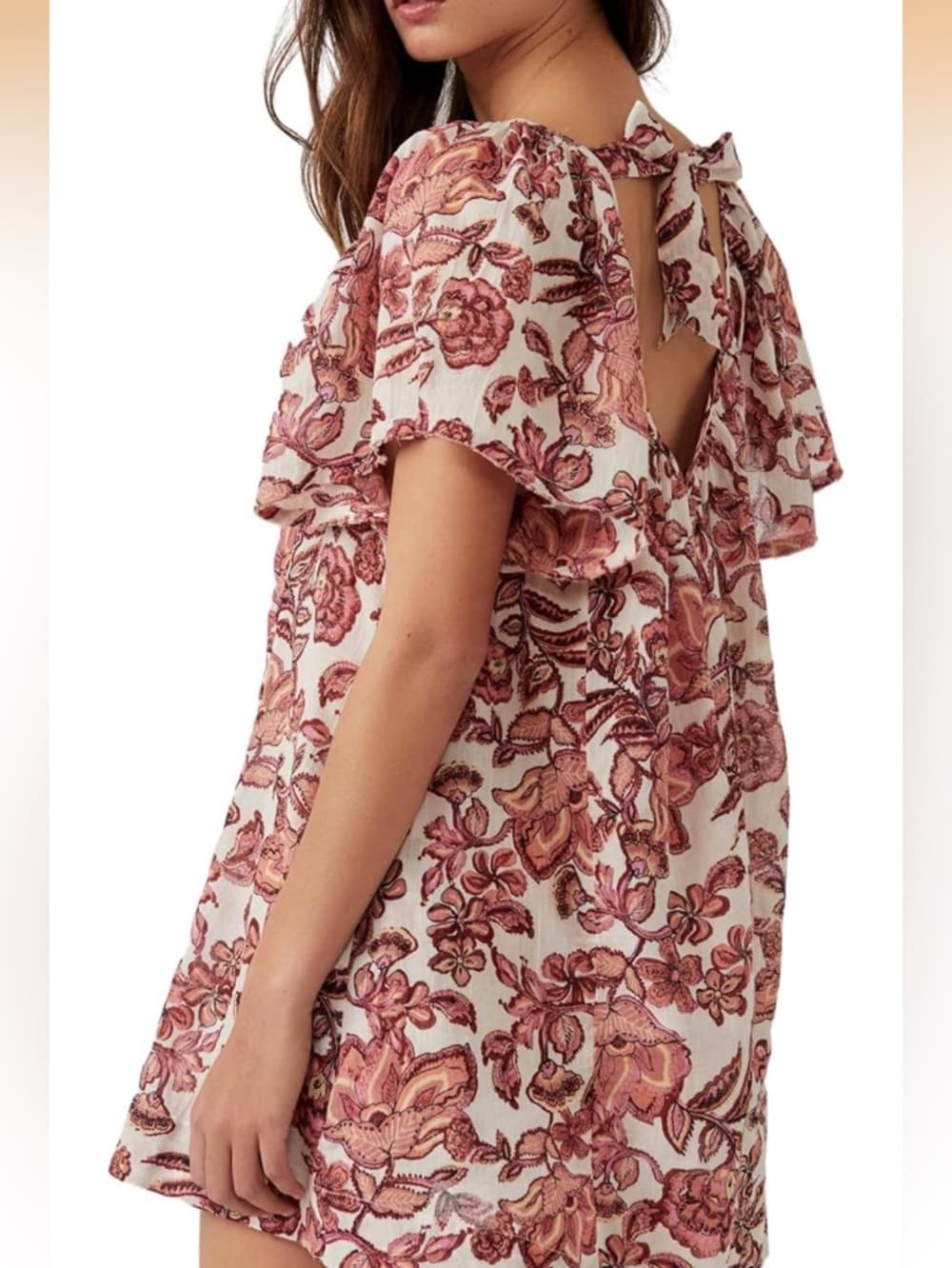 Free People Kauai Getaway Printed Tunic size medium/large - Thumbnail 7