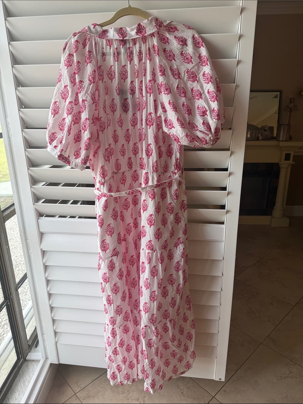 Roller Rabbit x Target White Dress with Pink Floral Motif xxl sold out - Thumbnail 2